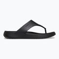 Moteriškos šlepetės per pirštą Crocs Getaway Triangle black 9