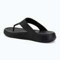 Moteriškos šlepetės per pirštą Crocs Getaway Triangle black 3