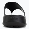 Moteriškos šlepetės per pirštą Crocs Getaway Triangle black 6