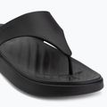 Moteriškos šlepetės per pirštą Crocs Getaway Triangle black 7