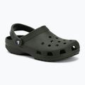 Šlepetės Crocs Classic army green 2