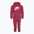 Vaikiškas sportinis kostiumas Nike Club Fleece sweet beet