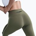 Moteriškos tamprės Nike One High-Waisted medium olive/white 4
