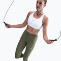 Moteriškos tamprės Nike One High-Waisted medium olive/white 5
