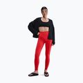 Moteriškos tamprės Nike One High-Waisted light crimson/black 2
