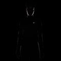Moteriški bėgimo marškinėliai ilgomis rankovėmis Nike Tempo Swoosh Run Dri-Fit 1/4-Zip black/white 6