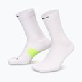 Kojinės Nike Running Midweight Crew white/volt/black