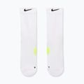 Kojinės Nike Running Midweight Crew white/volt/black 2