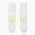 Kojinės Nike Running Midweight Crew white/volt/black 3