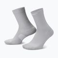 Kojinės Nike Running Midweight Crew light smoke grey/pure platinum/white