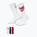 Kojinės Nike Everyday Plus Crew 3 poros multi-color/904 3