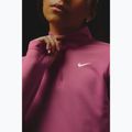 Vaikiški treniruočių marškinėliai ilgomis rankovėmis Nike Dri-Fit 1/4 Zip sweet beet/white 8