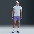 Vyriški "Nike Court Dri-Fit Victory" teniso marškinėliai celestino mėlyna / juoda 5