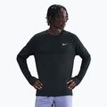 Vyriškos "Nike Stride Dri-Fit Waffle Crew" bėgimo marškinėliai ilgomis rankovėmis black