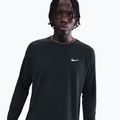 Vyriškos "Nike Stride Dri-Fit Waffle Crew" bėgimo marškinėliai ilgomis rankovėmis black 4