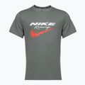 Vyriški bėgimo marškinėliai Nike Miler Dri-Fit UV smoke grey 6
