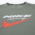 Vyriški bėgimo marškinėliai Nike Miler Dri-Fit UV smoke grey 8