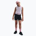 Nike Pro Dri-Fit 5" vaikiški šortai juoda/med soft pink/balta 2