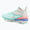 Vaikiški futbolo bateliai Nike United Phantom 6 High Academy Jr FG/MG pistachio frost/hyper orange 3