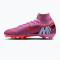 Vaikiški futbolo bateliai Nike Mercurial Superfly 10 Academy LV8 FG/MG university red/dark obsidian 2
