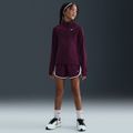 Vaikiškas treniruočių džemperis ilgomis rankovėmis Nike Dri-Fit 1/4 Zip bordeaux/white 7