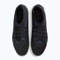 Vyriški futbolo bateliai Nike Phantom 6 High Club FG/MG black/black 6
