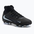 Nike Phantom 6 High Club FG/MG juodos/juodos spalvos vaikiški futbolo bateliai
