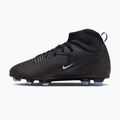 Nike Phantom 6 High Club FG/MG juodos/juodos spalvos vaikiški futbolo bateliai 9
