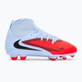 Nike Phantom 6 High Club FG/MG vaikų futbolo bateliai royal tint/bright crimson 2