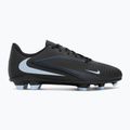 "Nike Phantom 6 Low Club MG" juodos/juodos spalvos vaikiški futbolo bateliai 2