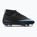 Vaikiški futbolo bateliai Nike Mercurial Superfly 10 Club FG/MG black/ice blue 8