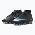 Vaikiški futbolo bateliai Nike Mercurial Superfly 10 Club FG/MG black/ice blue 10