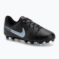 Nike Tiempo Legend 10 Club FG/MG juoda/juoda vaikiški futbolo bateliai