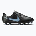 Nike Tiempo Legend 10 Club FG/MG juoda/juoda vaikiški futbolo bateliai 8