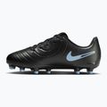 Nike Tiempo Legend 10 Club FG/MG juoda/juoda vaikiški futbolo bateliai 9