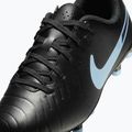 Nike Tiempo Legend 10 Club FG/MG juoda/juoda vaikiški futbolo bateliai 14