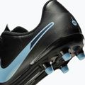 Nike Tiempo Legend 10 Club FG/MG juoda/juoda vaikiški futbolo bateliai 15