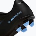 Vaikiški futbolo bateliai Nike Mercurial Vapor 16 Club FG/MG black/ice blue 15