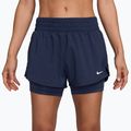 Moteriški bėgimo šortai Nike One Dri-FIT 2IN1 midnight navy/white