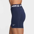 Moteriški treniruočių šortai Nike Pro 365 5" midnight navy/white 3
