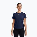 Moteriški treniruočių marškinėliai Nike One Classic Dri-Fit midnight navy/white