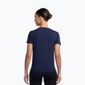 Moteriški treniruočių marškinėliai Nike One Classic Dri-Fit midnight navy/white 2