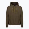 Vyriškas teniso džemperis Nike Court Dri-Fit Heritage French Terry Hoodie dark hazel/saffron quartz 4