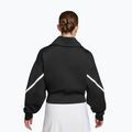 Moteriškas teniso džemperis Nike Advantage Dri-Fit FZ black/white 2