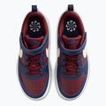 Nike Court Borough Low vaikiški bateliai Recraft dark team red/soft pearl/midnight navy 10