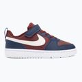 Nike Court Borough Low vaikiški bateliai Recraft dark team red/soft pearl/midnight navy 2