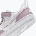 Vaikiški batai Nike Court Borough Low Recraft white/plum fog/white/venice 6