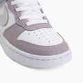 Vaikiški batai Nike Court Borough Low Recraft white/plum fog/white/venice 7