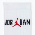 Kojinės Nike Jordan Everyday Crew 1 pora white/black/university red 4