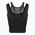 Moteriška treniruočių viršutinė dalis Nike One Fitted Dri-Fit Cropped Tank black/dark smoke grey 7